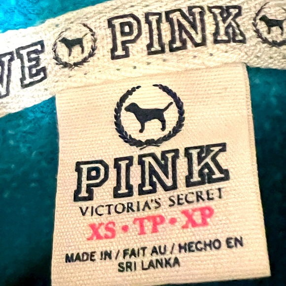 PINK ZIP UP SWEATER - Picture 2 of 2